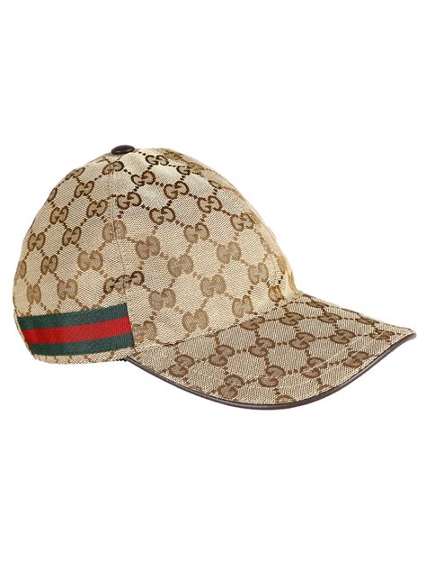 gucci gg canvas hat.